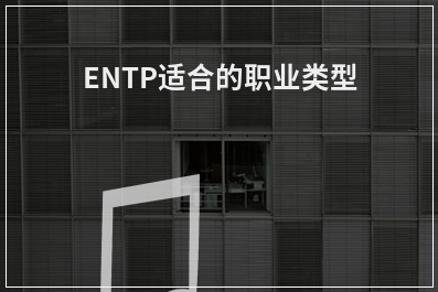 ENTP适合的职业类型